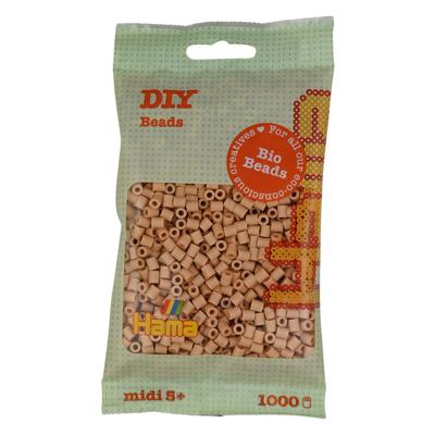 Hama bio strijkkralen - beige (027), 1000st.