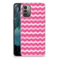 Nokia G21 | G11 | TPU bumper | Waves Pink