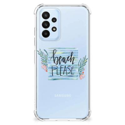 Samsung Galaxy A23 Stevig | Bumper Hoesje | Boho Beach Samsung Galaxy A23 Stevig | Bumper Hoesje | Boho Beach