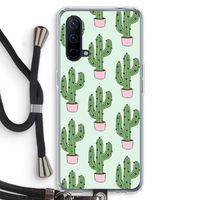 Cactus Lover: OnePlus Nord CE 5G Transparant Hoesje met koord