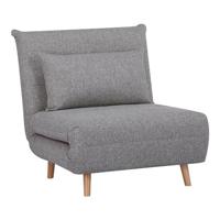 House Nordic - Slaapfauteuil Marlow Grijs - thumbnail