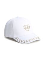 Michael Kors Kids casquette à logo brodé - Blanc