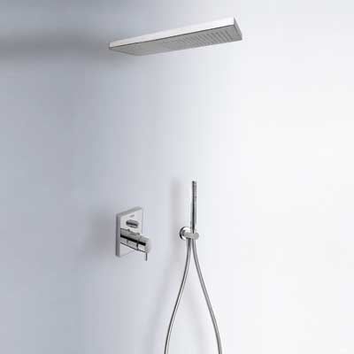 Tres Tresmostatic inbouw doucheset thermostatisch chroom 09096001