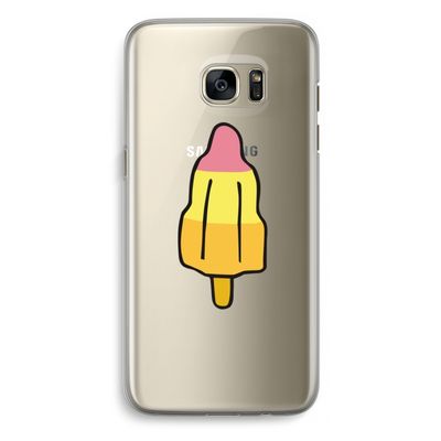 Raketijsje: Samsung Galaxy S7 Edge Transparant Hoesje