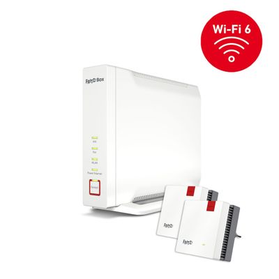 AVMFRITZ!Mesh Set 4060 + 1200 AX Edition Expert Mesh router Wit