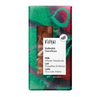 Melk chocolade met hele hazelnoten - 100 gram