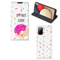 Samsung Galaxy M02s | A02s | Flip Style Cover | Donut Roze