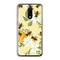 No flowers without bees: OnePlus 7 Transparant Hoesje