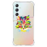 Samsung Galaxy S23 FE Stevig | Bumper Hoesje | Cat Color