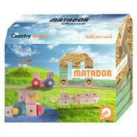 Matador Maker Country Constructieset Hout, 38dlg. Matador Maker Country Constructieset Hout, 38dlg.