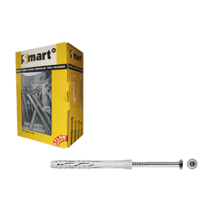 pgb-Europe SMART | Raamplug +schroef VZK Tx Ø 10x200 NZN | 25 st SM0RPTN01100200E