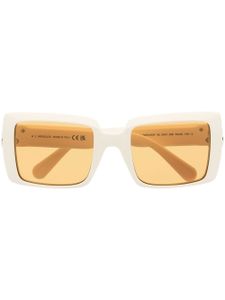 Moncler Eyewear lunettes de soleil oversize à monture carrée - Tons neutres