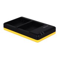 Duo oplader voor 2 camera accu's Nikon EN-EL14