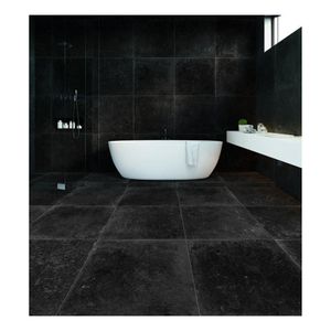 Kerabo North Feeling Vloer- en wandtegel | 60x60 cm | Gerectificeerd | Betonlook | Mat Antraciet