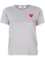 Comme Des Garçons Play t-shirt à logo poitrine - Gris - thumbnail