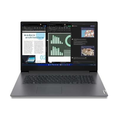 Lenovo V17 G4 IRU Intel® Core™ i7 i7-13620H Laptop 43,9 cm (17.3") Full HD 16 GB DDR4-SDRAM 512 GB SSD Wi-Fi 6 (802.11ax) Windows 11 Pro Grijs