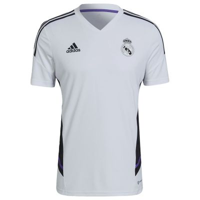 Real Madrid Trainingsshirt - Wit/Zwart Real Madrid Trainingsshirt - Wit/Zwart