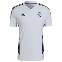 Real Madrid Trainingsshirt - Wit/Zwart - thumbnail