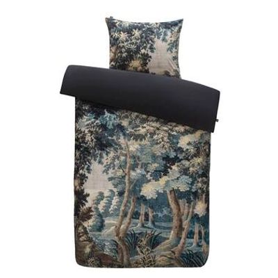 At Home by Beddinghouse dekbedovertrek From afar - blauw - 140x200/220 cm