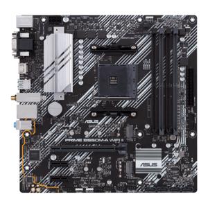 ASUS PRIME B550M-A WIFI II moederbord RAID, Gb-LAN, Wi-Fi 6, BT, Sound, µATX