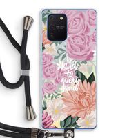 Kindness matters: Samsung Galaxy Note 10 Lite Transparant Hoesje met koord