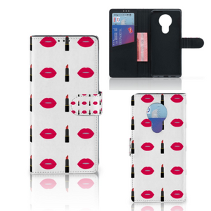 Nokia 5.3 Telefoon Hoesje Lipstick Kiss