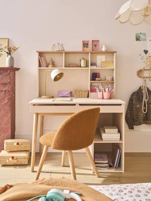 Bureau-kaptafel voor kinderen BLUSH lichtroze