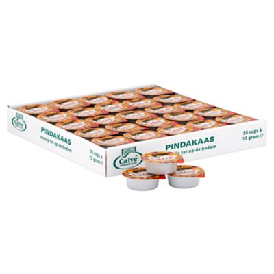 Calvé - Pindakaas - 50 x 15g