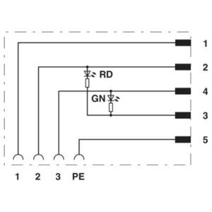 Phoenix Contact SAC-5P-MR/AD-2L SCO 1458606 Inhoud: 1 stuk(s)