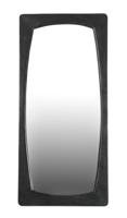 Spiegel Brix Alain Zwart 113cm