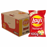 Lay's Lays chips naturel (12x 100g)