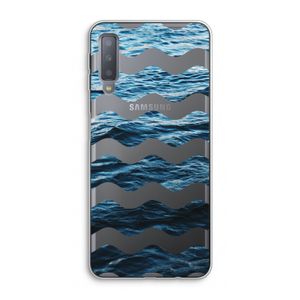 Oceaan: Samsung Galaxy A7 (2018) Transparant Hoesje