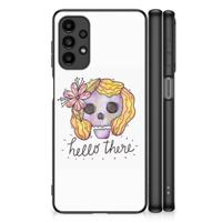 Telefoonhoesje Samsung Galaxy A13 4G Boho Skull