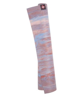 Manduka eKO SuperLite Yogamat Rubber Multicolor- 1.5 mm - Deep Coral Marbled - 180 x 61 cm