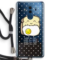 Sleep All Day: Huawei Mate 10 Pro Transparant Hoesje met koord