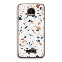 Terrazzo N°4: Motorola Moto Z Force Transparant Hoesje Terrazzo N°4: Motorola Moto Z Force Transparant Hoesje