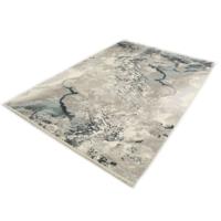 Marmer Design - Vintage Acryl Vloerkleed Therapy - Grijs Blauw -120 x 170 cm