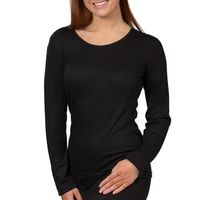 Trofe Wool Bamboo Solids Longsleeve Top - thumbnail