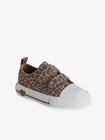 Gekraakte manden met bedrukte katoenen stof, kindercollectie kleuterschool beige, bedrukt