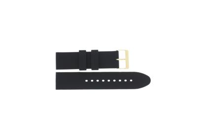 Horlogeband Guess W1264G1 / Supernova Rubber Zwart 22mm
