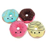 Fluffy Menu Pluche met 4 Donuts - 40cm