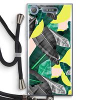 Fantasie jungle: Sony Xperia XZ1 Transparant Hoesje met koord