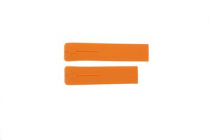 Horlogeband Tissot T0134201720700A / T610026463 Rubber Oranje 21mm