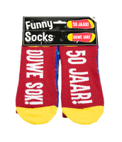 Funny socks 50 jaar