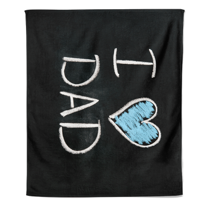 Fleecedeken Vaderdag - I Love Dad - Pillow Buddies