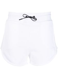 Rossignol short de sport en coton à patch logo - Blanc