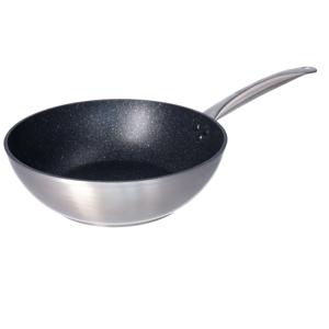 Aluminium wok/wokpan Rila met anti-aanbak laag 29 cm