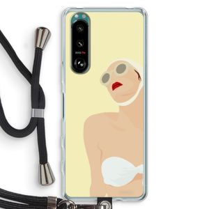 Summer: Sony Xperia 5 III Transparant Hoesje met koord