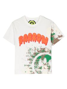 Barrow kids t-shirt à logo imprimé - Blanc