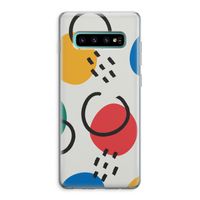 Illustratieve pop 3: Samsung Galaxy S10 Plus Transparant Hoesje